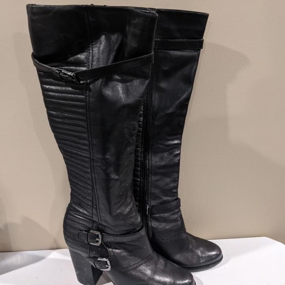 Black Over the Knee Boots